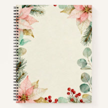 Cahier Floral Aquarelle Baies