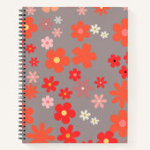 Cahier floral élégant (Devant)