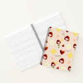 Cahier Floral Fille Mignonne (Intérieur)