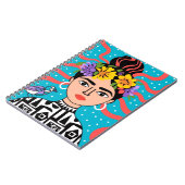 Cahier Floral Inspiré de Frida - Folklore Mexicain (Côté gauche)