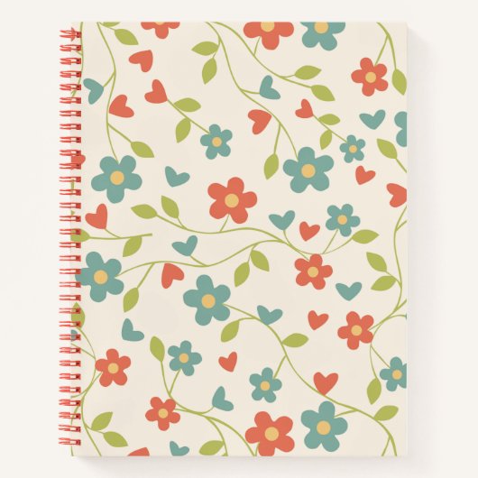 Cahier Floral Pettern (Devant)