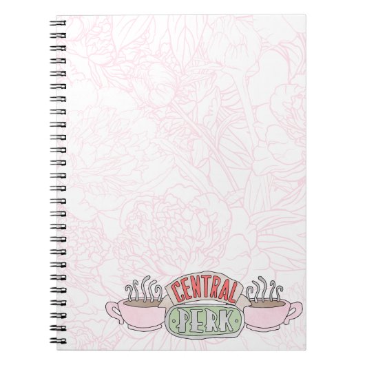 Cahier floral rose CP (Devant)