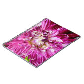 Cahier floral violet (Côté gauche)