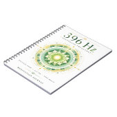 Cahier Fréquence Solfeggio 396 Hz – Libérez votre (Côté gauche)