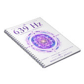Cahier Fréquence Solfeggio 639 Hz – Harmony & Co (Côté Droit)