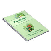 Cahier Fun de Grenouille Tropical - Personnalisabl (Côté Droit)