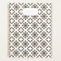 Cahier Géométrique Élégant