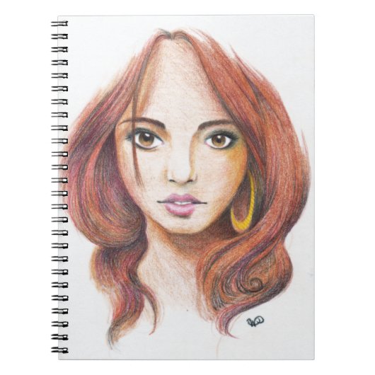 Cahier Ginger Girl (Devant)