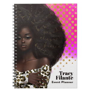 Cahier Glam Chic Afro Boss