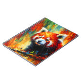 Cahier Glow Panda Rouge (Côté gauche)