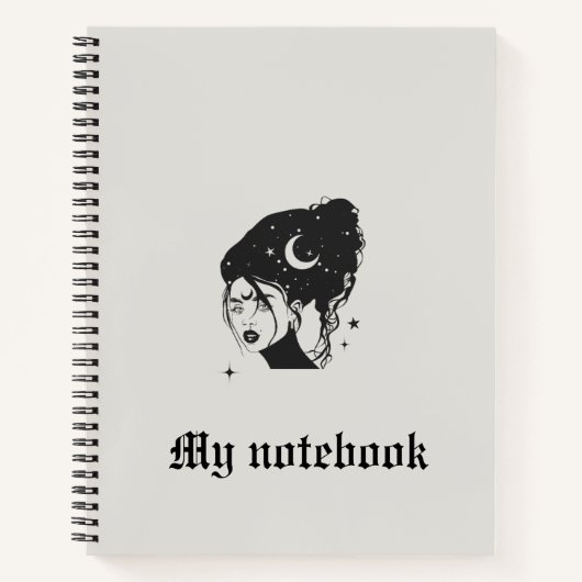 Cahier Gothic Muse – Journal de Beauté Sombre  (Devant)