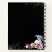 Cahier gothique – Journal à l'esthétique sombre (Dos)