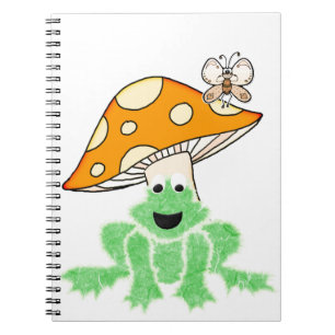 Cahier Grenouille Champignon Papillon