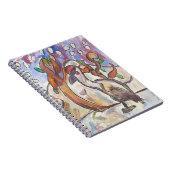 Cahier Grue couronnée de rouge (Côté Droit)