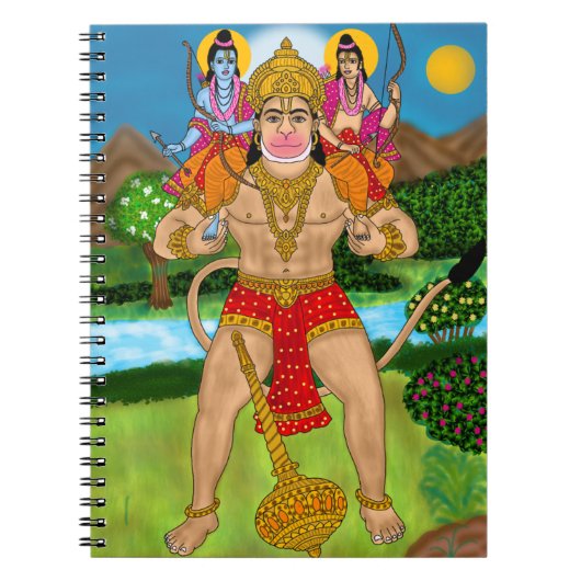 Cahier Hanuman (Devant)