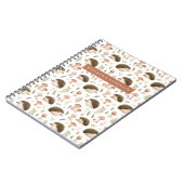 Cahier Hérisson et Champignons (Côté gauche)