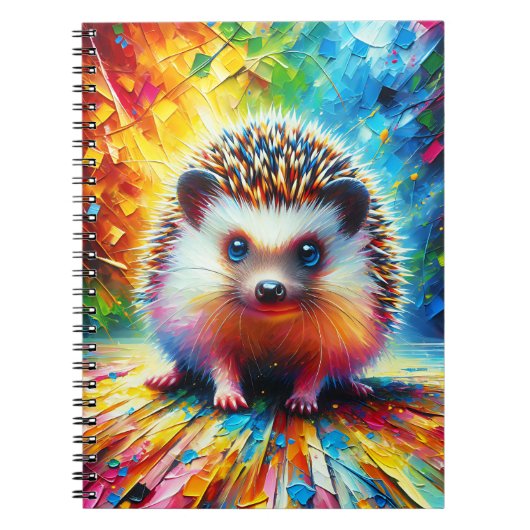 Cahier Hérisson Prism Puff (Devant)