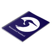 Cahier héron bleu (Côté gauche)