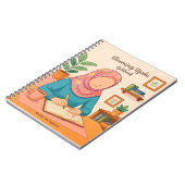 Cahier Hijabi en Fleur (Côté gauche)