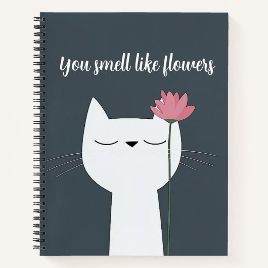 Cahier imprimé Smelly Cat (Devant)