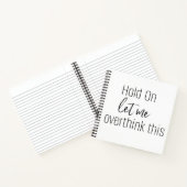 Cahier JE VAIS REFLÉCHIR À CECI (Intérieur)