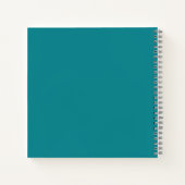 Cahier Jésus Fleurs Colorées. (Dos)