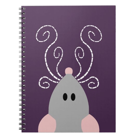 Cahier joli rat ou souris (Devant)