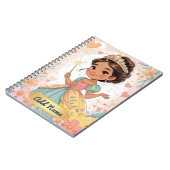 Cahier Jolie Princesse – Ajouter un nom (Côté gauche)