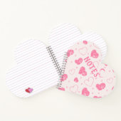 Cahier Jolies Coeurs Roses (Intérieur)