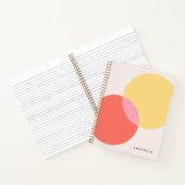 Cahier | Journal à blocs de couleurs abstraites pe (Intérieur)