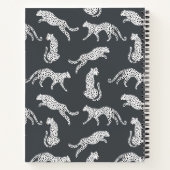 Cahier Journal | Cahier Spirale à Motif Guépard (Dos)