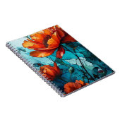 Cahier Journal Coquelicots Rouges (Côté Droit)