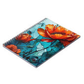 Cahier Journal Coquelicots Rouges (Côté gauche)