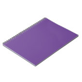 Cahier Journal | Couverture Violette – Spirale Cla (Côté gauche)