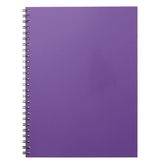 Cahier Journal | Couverture Violette – Spirale Cla (Devant)