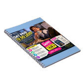 Cahier Journal de Bureau Drôle de SlackerU (Côté Droit)