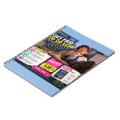 Cahier Journal de Bureau Drôle de SlackerU (Côté gauche)