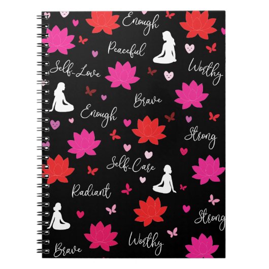 Cahier | Journal de ligne d'art de l'auto-soin (Devant)