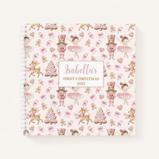 Cahier Journal Écrou de Noël pour le Premier Noël