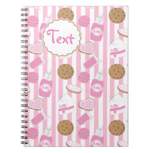 Cahier Journal Filles Cookies & Milk Boulangerie R