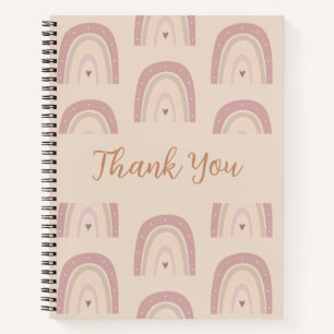 Cahier Journal Gras Boho Neutre merci