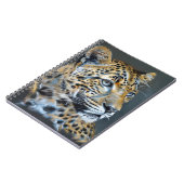 Cahier Journal Léopard Peint (Côté gauche)
