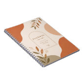 Cahier Journal Minimaliste Neutre | (Côté Droit)