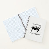 Cahier journal minimaliste sans empattement gras | (Intérieur)