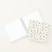 Cahier Journal Monogramme Papillons (Intérieur)