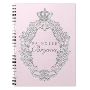 Cahier Journal Princesse Rose Vintage Conte de Fée