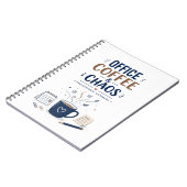 Cahier Journal Professionnel Café & Chaos de Burea (Côté gauche)