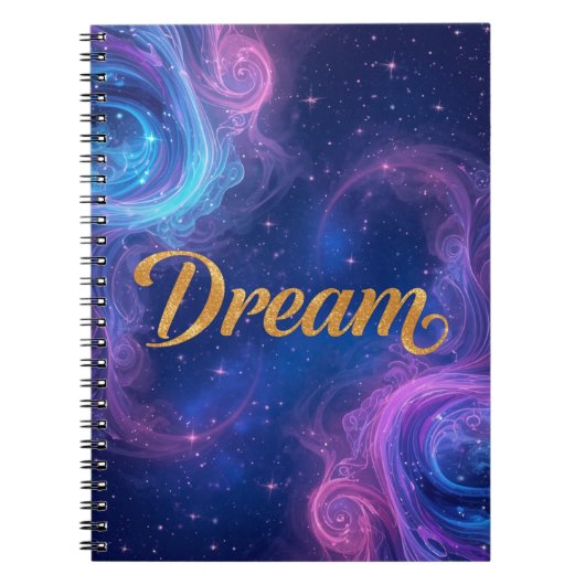 Cahier Journal Spirale Classique Rêve Captivant (Devant)