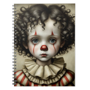 Cahier Journal Style Vintage Petit Clown