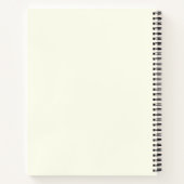 Cahier Journal Vintage Badge Gras (Dos)